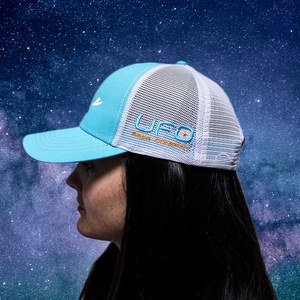 Aqua UFO Trucker Hat