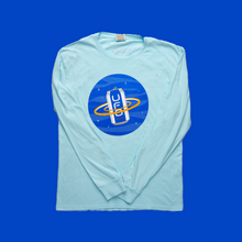 Load image into Gallery viewer, Light Blue UFO Long Sleeve T-Shirt