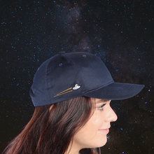 Load image into Gallery viewer, UFO Navy Snapback Hat